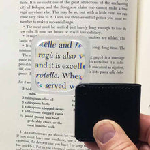 Genuine leather 3.5x Folding Pocket Magnifying Glass with leather case magnifyingglassstore