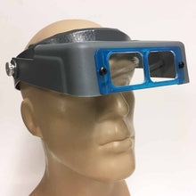 HVM-5L 4 Lens Lighted Headband Magnifying Glass Headset magnifyingglassstore
