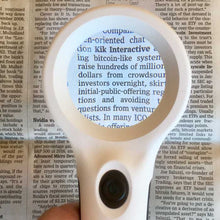 WL-2.25 LED    2.25" 4.5x Round 8 LED Lighted Magnifying Glass magnifyingglassstore