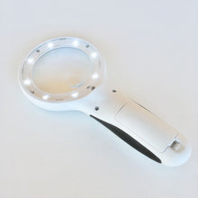 WL-2.75 LED    2.75" 3x Round 8 LED Magnifying Glass With Light magnifyingglassstore