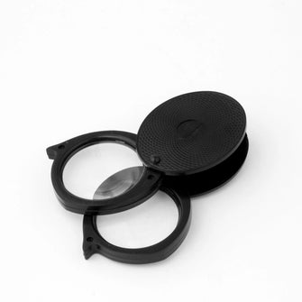 FL-5-10x 5x-10x Folding Double Lens Pocket Magnifying Glass magnifyingglassstore